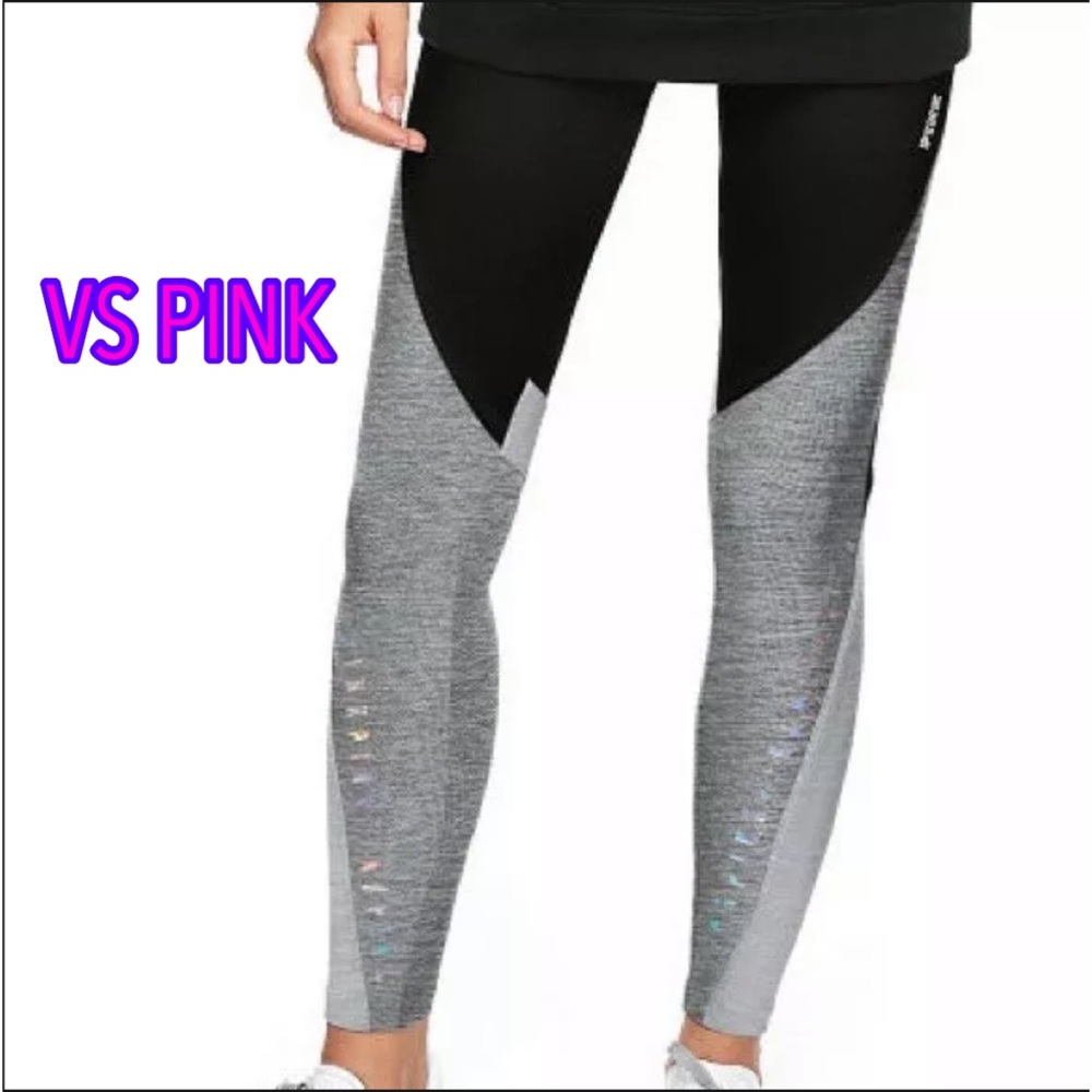 VS PINK IRIDESCENT LEGGING NEW NWT